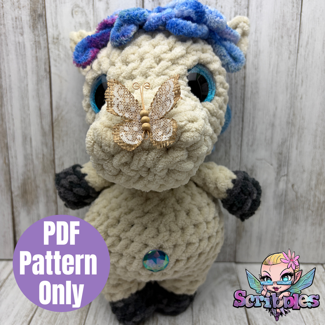 Horse Crochet Pattern PDF