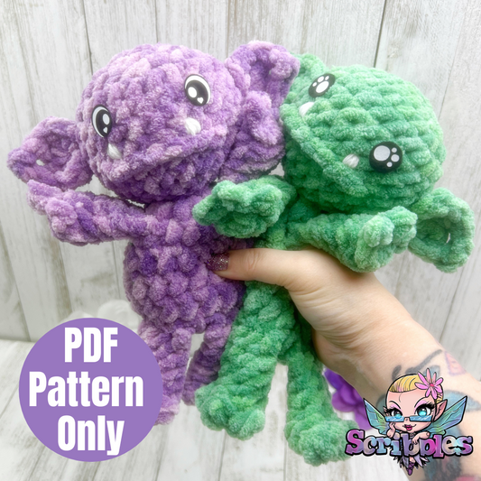 No Sew Mini Goblin Snuggler Pattern PDF