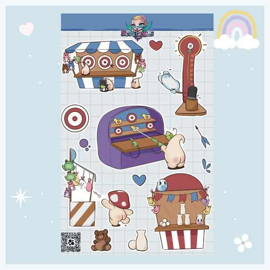 Fair Games Sticker Sheet