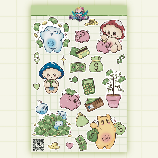 Finances / Savings Sticker Sheet