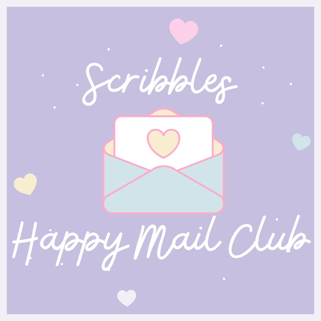 Scribbles Happy Mail Club: Sticker Tier