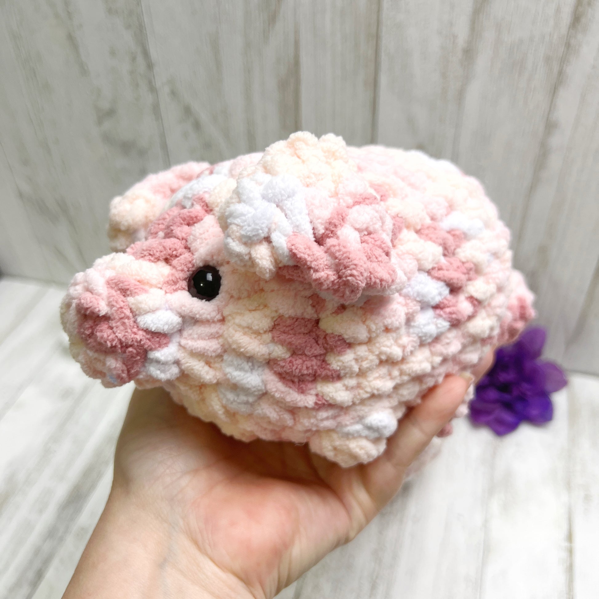 No-Sew Pig Amigurumi Plush Pattern PDF – Eclectic Scribbles