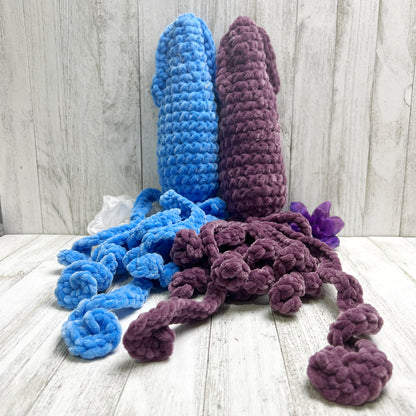 No-Sew Squid Amigurumi Plush Pattern PDF