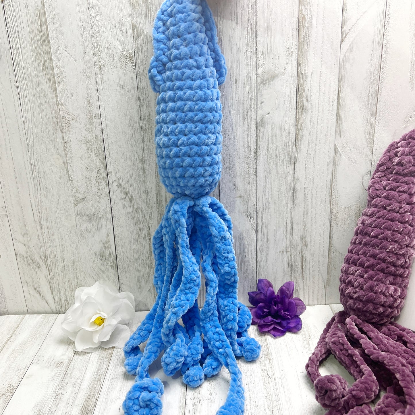 No-Sew Squid Amigurumi Plush Pattern PDF