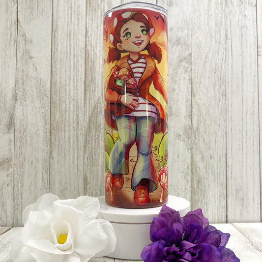 Autumn Character 20oz Stainless Steel Tumbler