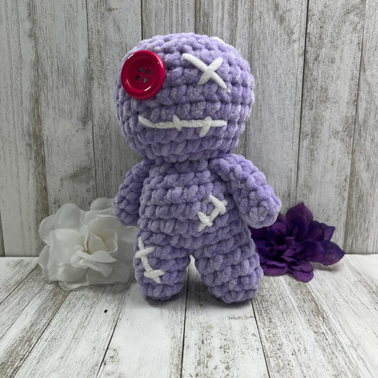 Purple Large Voodoo Doll Plush | Ready to Ship