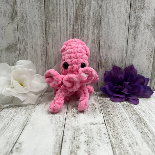 Pink Baby Squid Plush | Ready to Ship