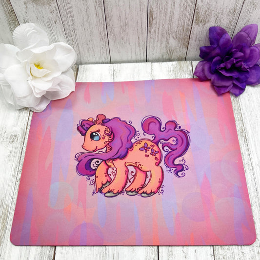 Butterfly Pony Mouse Pad