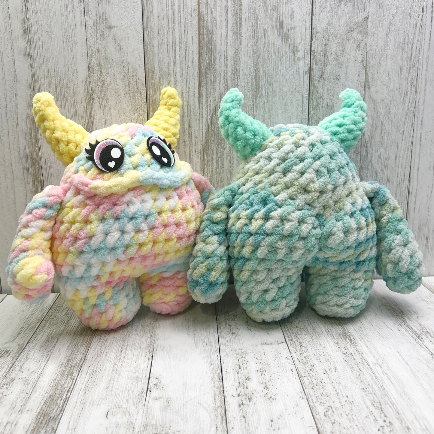 Low Sew Litte Monster Plush Pattern PDF