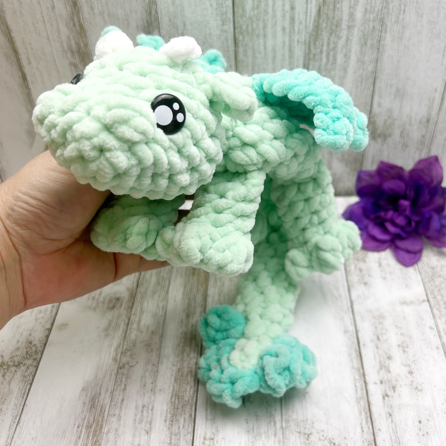 No Sew Dragon Snuggler Plush Pattern PDF