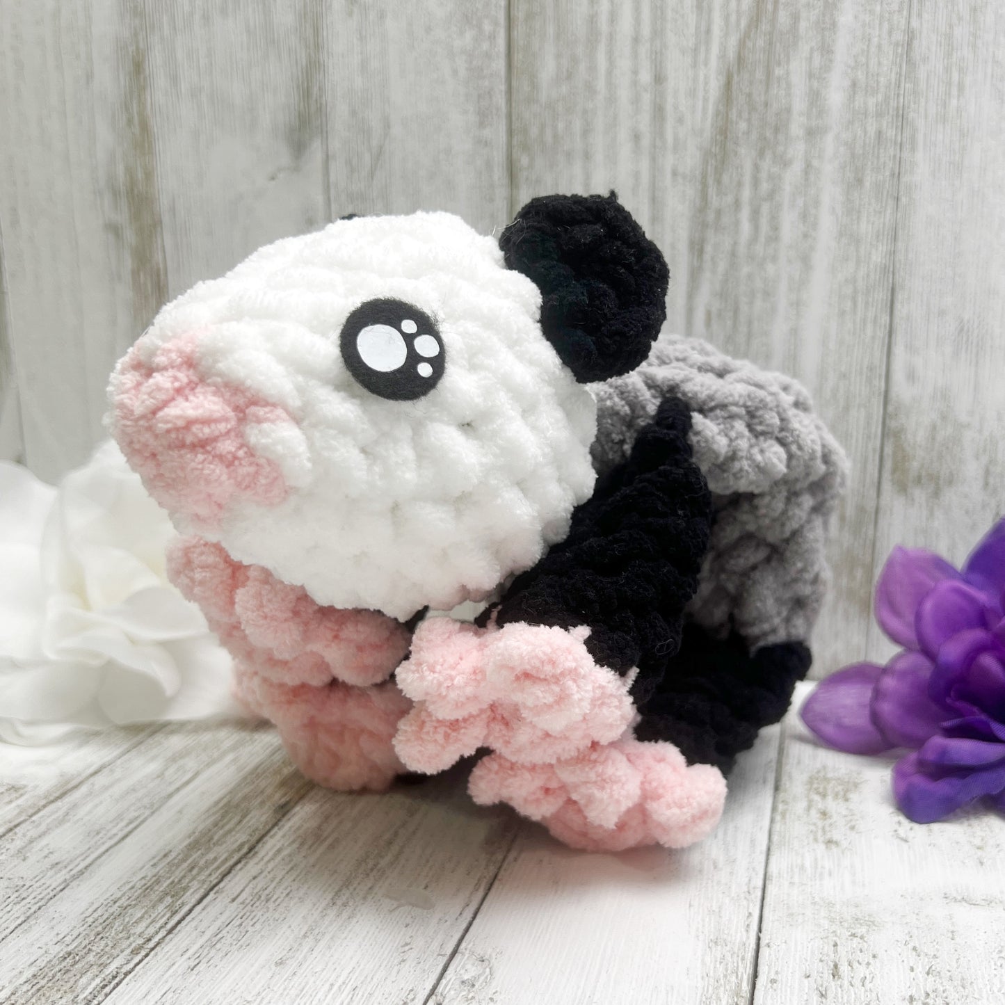 No Sew Mini Opossum Snuggler Plush Pattern PDF