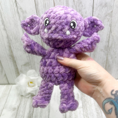 No Sew Mini Goblin Snuggler Pattern PDF
