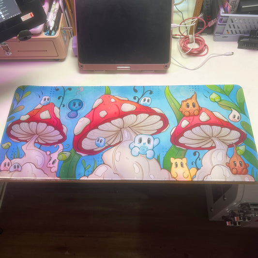 Mushroom Friends Deask Mat