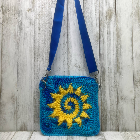 Spiral Sun Hand bag