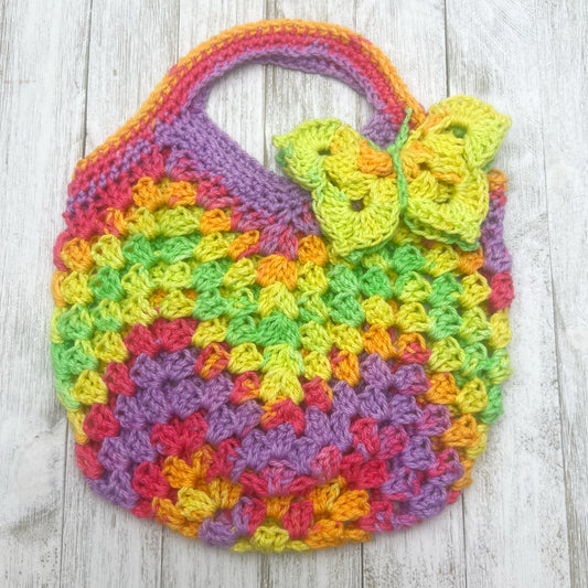 Small Brights Butterfly Granny Bag