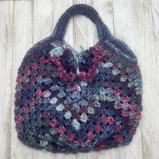 Plums Butterfly Granny Bag