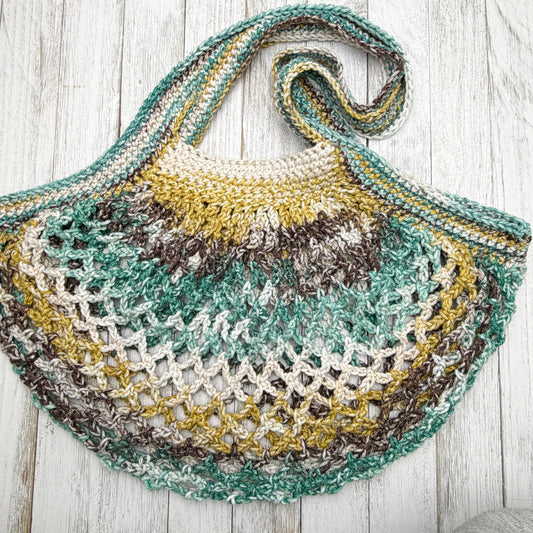 Mountain Pines Mesh Market Bag