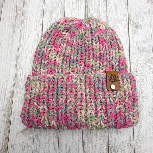 Pinks Chunky Knit Beanie