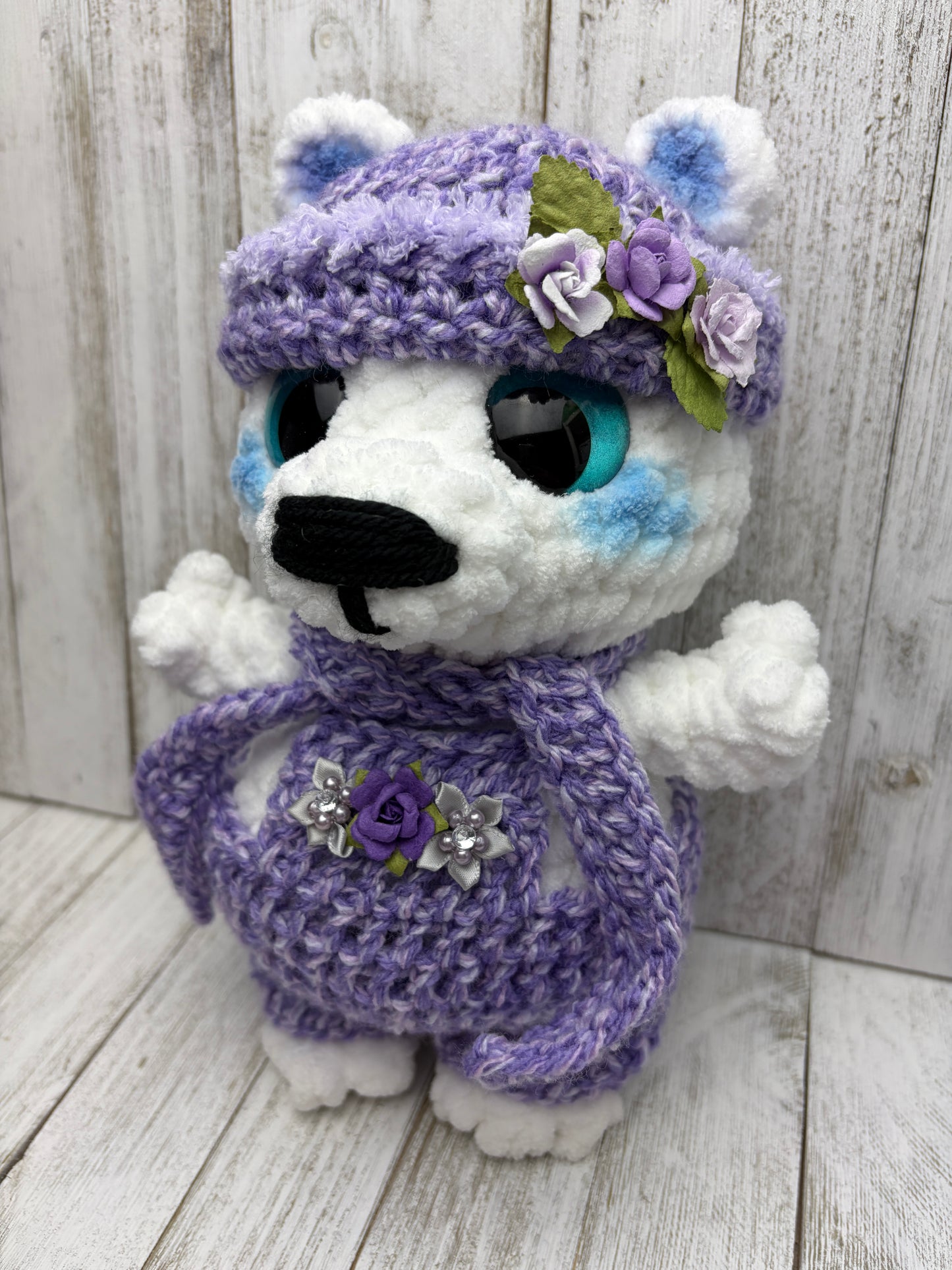 Winter Bear Crochet Pattern PDF