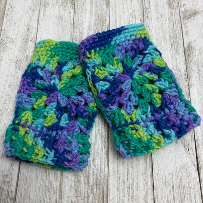 Wildflower Fingerless Gloves
