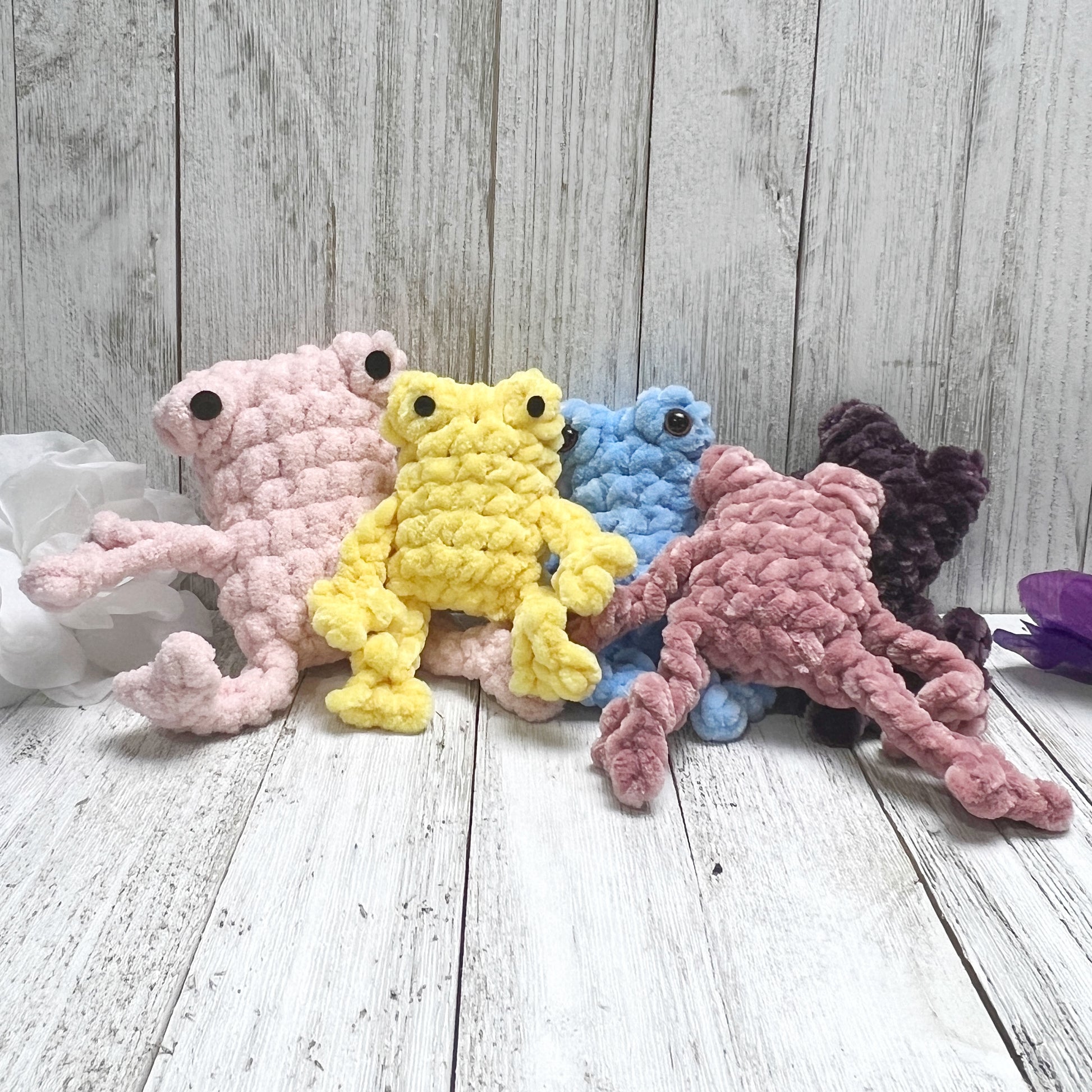 Leggy Frog Plushies, Leggy Frog Plush, Amigurumi Frog For Sale