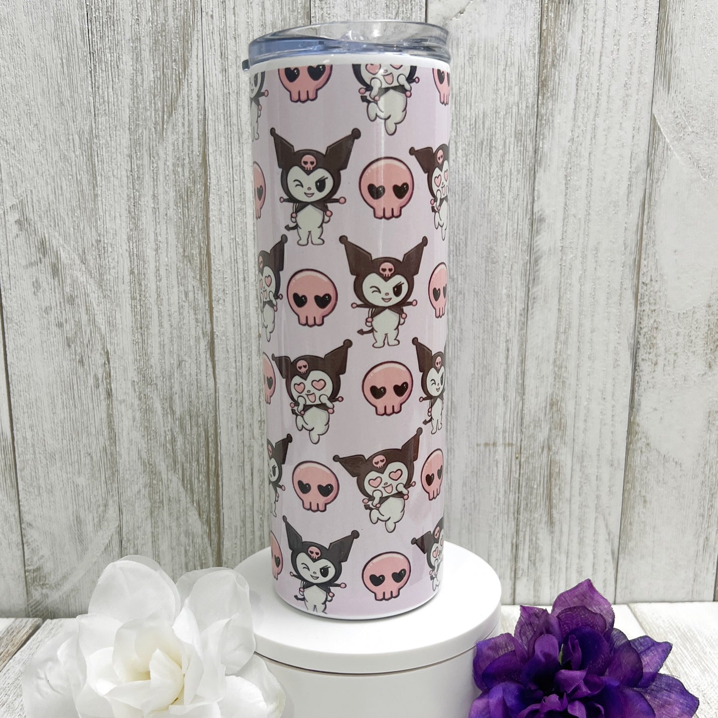 Kuromi Cute Purple Bunny Stainless Steel Tumbler