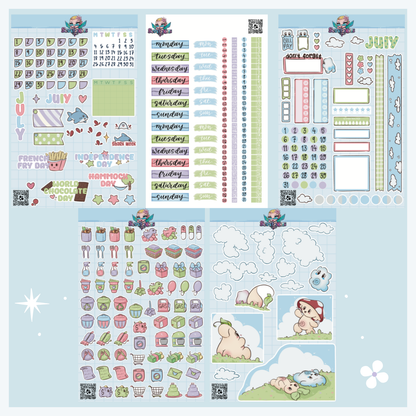 Monthly Planner Sticker Collection