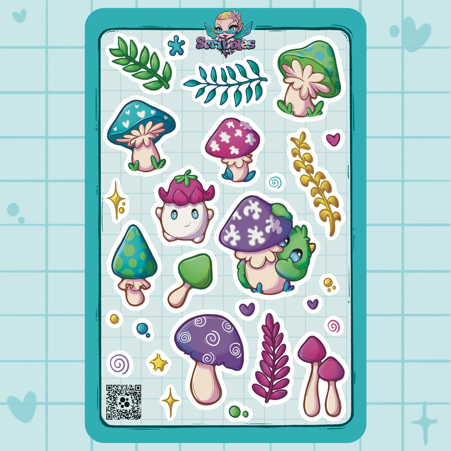 Magical Forest Collection Main Decorative Sticker Sheet