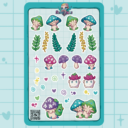 Magical Forest Collection Additional Decorative Sticker Sheet