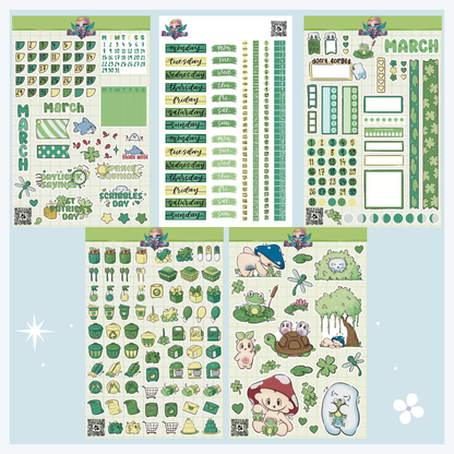 Full 2027 Sticker Sheet Collection (60 Sheets)
