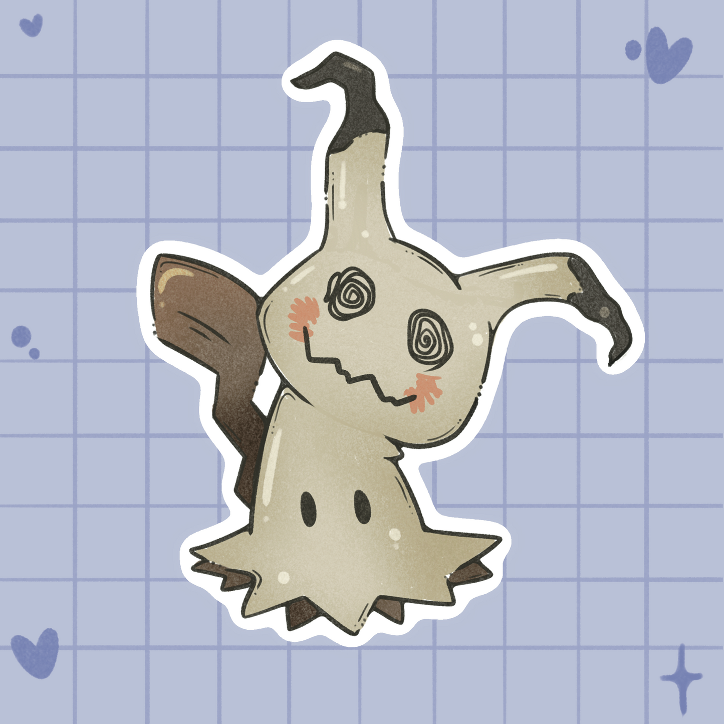 Mimikyu Individual Sticker