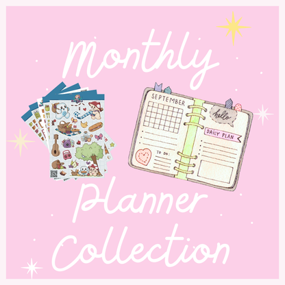 Monthly Planner Sticker Collection