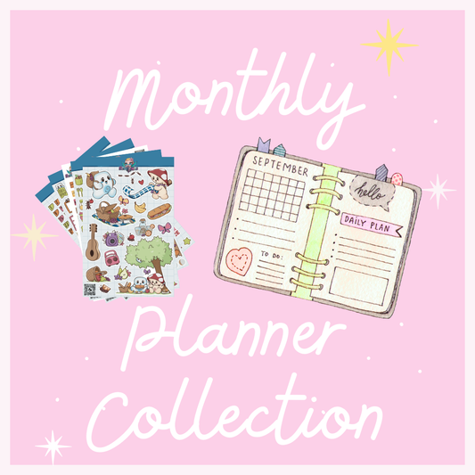 Monthly Planner Sticker Collection
