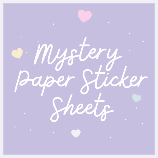 8 Mystery Planner Sticker Sheets Bundle