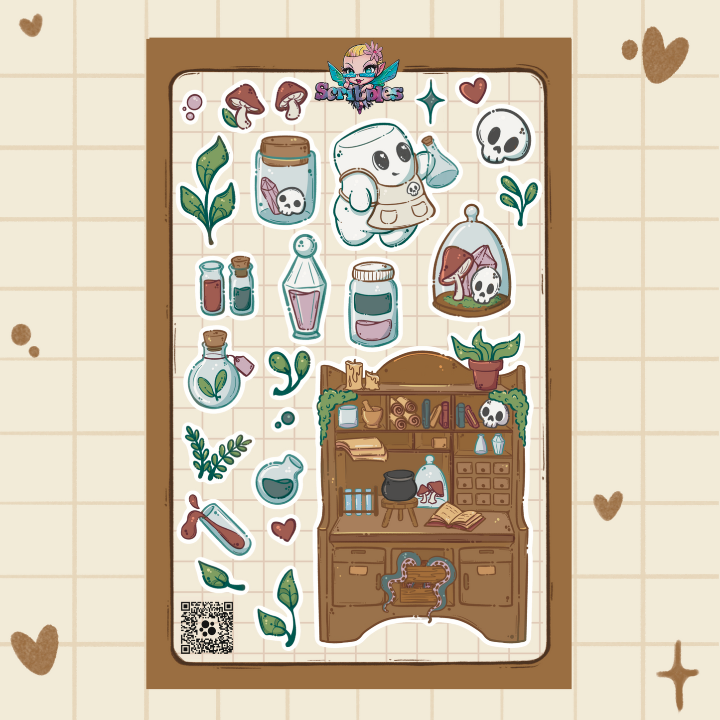 Apothecary 2 Sticker Sheet Kit