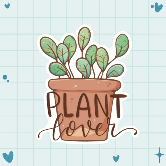 Plant Lover House Plant Patreon Exclusive Individual Sticker