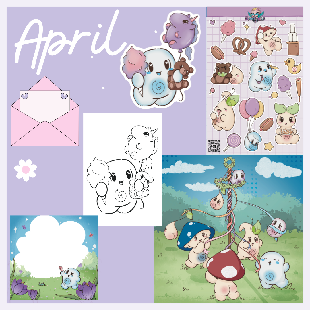 April Catch Up Happy Mail