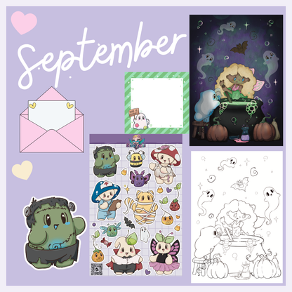 Scribbles Happy Mail Club: Art Hoarder Tier