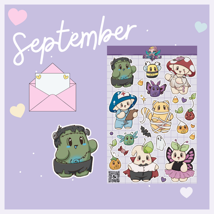 Scribbles Happy Mail Club: Sticker Tier