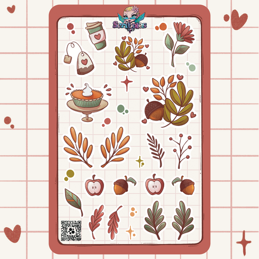 Autumn Collection Additional Decorative Sticker Sheet