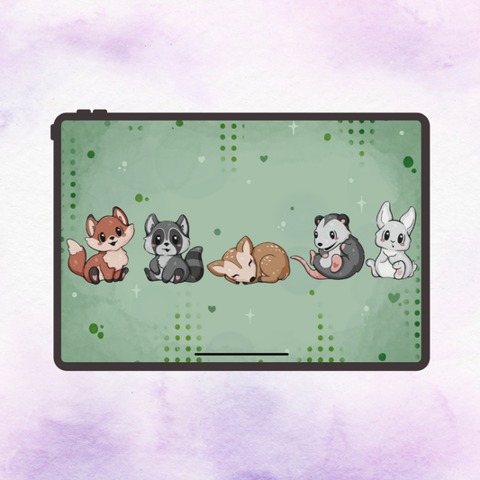 Woodland Creatures Tablet Wallpapers