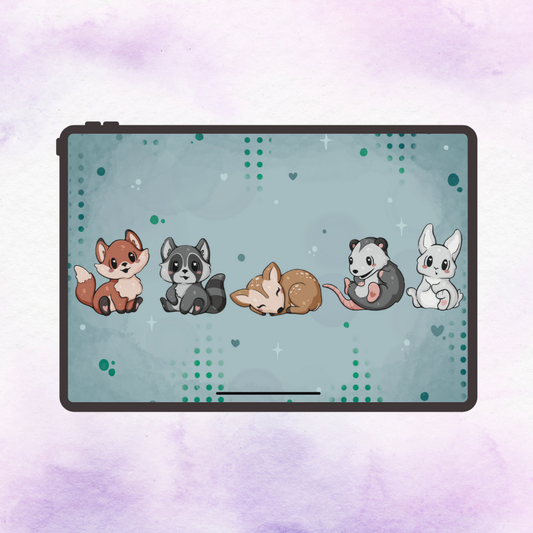 Woodland Creatures Tablet Wallpapers