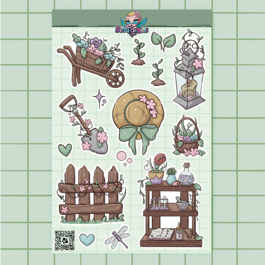 Foraging Witch Sticker Sheet(s)