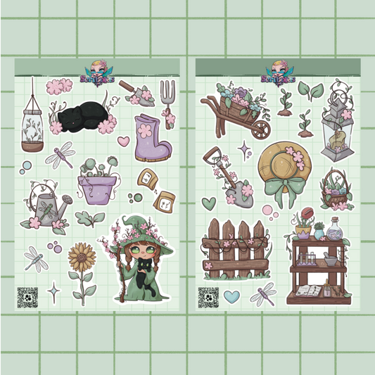 Foraging Witch Sticker Sheet(s)
