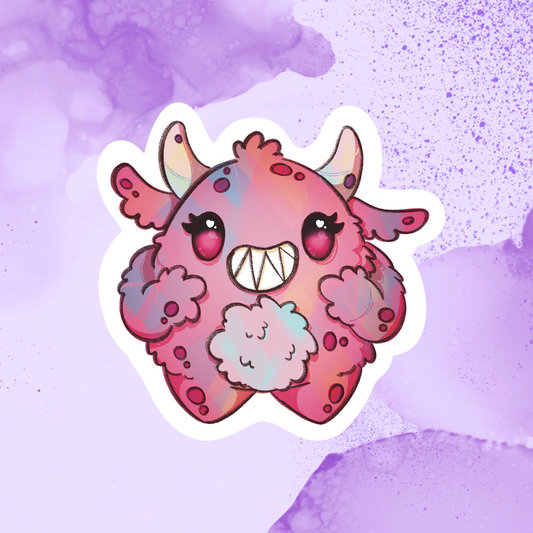 Pink Monster | Vinyl Sticker