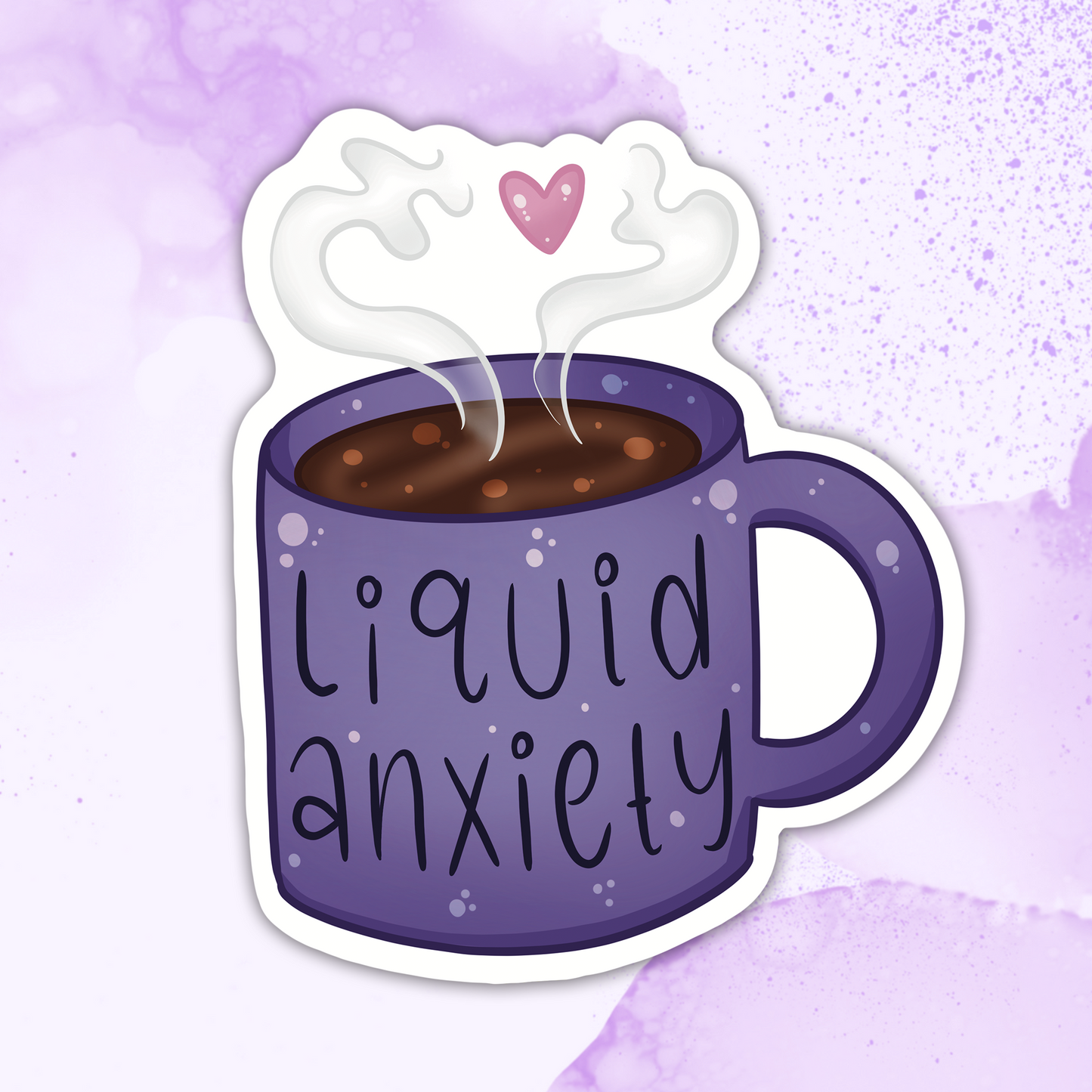 Liquid Anxiety Sticker